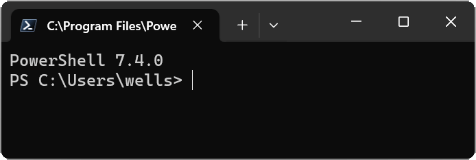 Powershell 7 的執行介面