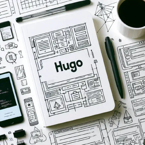 這是一張有關標題為 Hugo Site Building Notes 的圖片