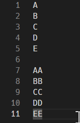 使用 VS Code 進行選取