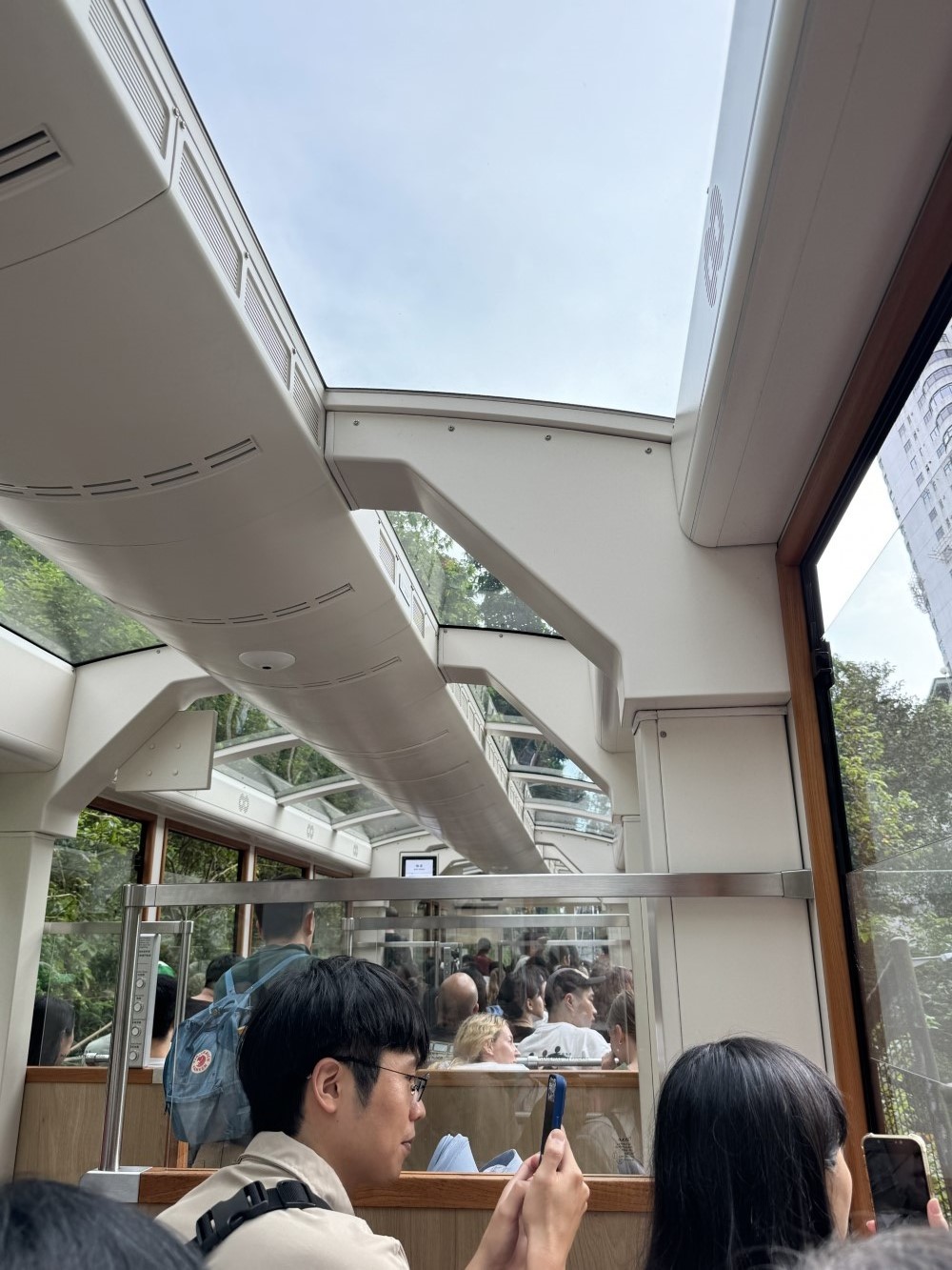 2024 - Inside the Peak Tram